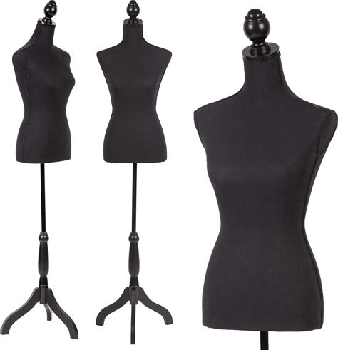 Female Mannequin Dress Form Torso Tripod Stand Display Industrial