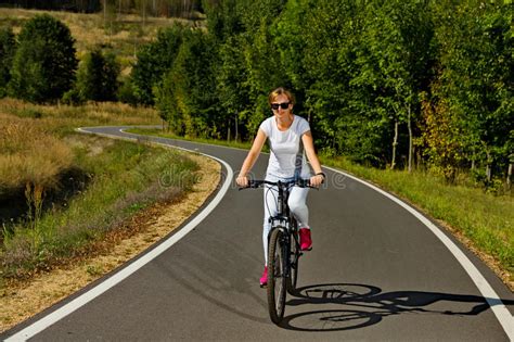 Woman Cycling Stock Image Image Of Cyclists Cyclist