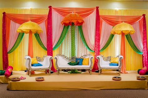 East Indian Wedding Decor Ideas Indian Wedding Decoration Valima Pink