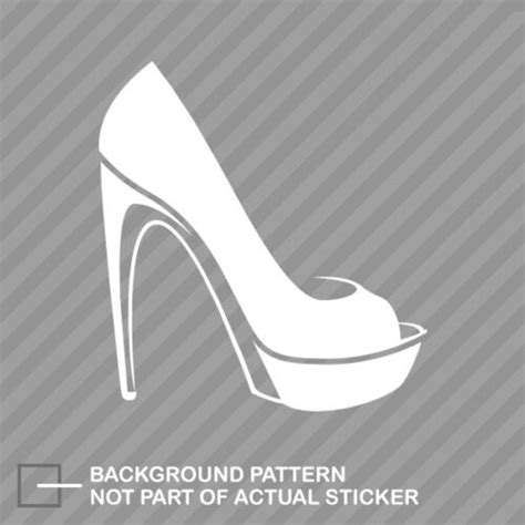 Stiletto Heel Sticker Decal Vinyl Sexy Ebay