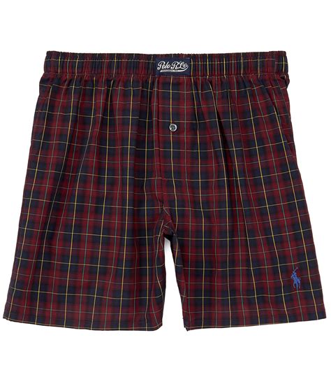 Polo Ralph Lauren Yarn Dyed Brentwood Plaid Boxers Dillards