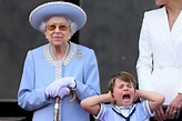 Photos: Prince Louis at Queen Elizabeth's Jubilee Flyover - The Atlantic