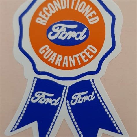 Ford Tractor Reconditioned Guaranteed Decal Sps Parts