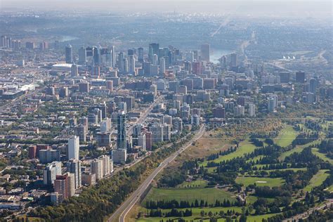 Aerial Photo | Downtown Edmonton