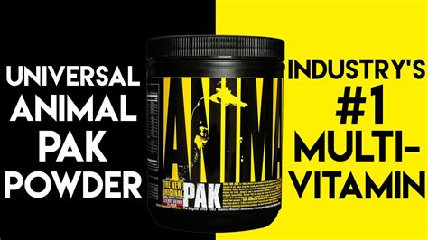Universal Animal Pak 342g Vitamins And Minerals In Powder