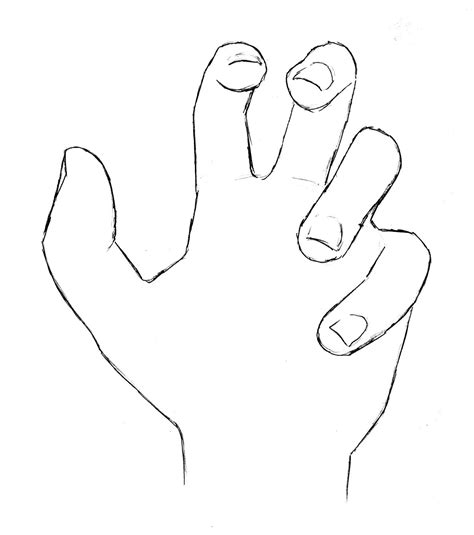 How To Draw A Hand Clenched Fist And Open Palm Drawing Lessons