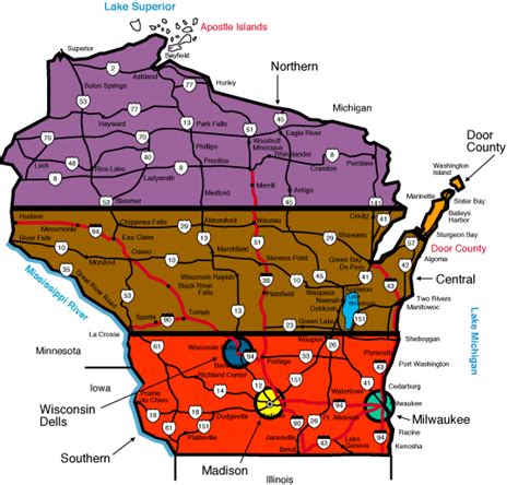 Lodging Search By Region Map