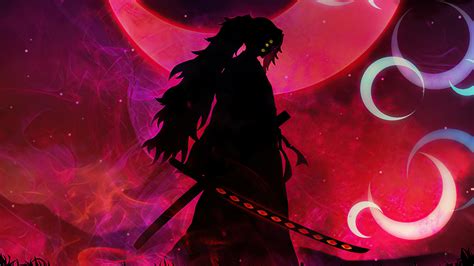 Kokushibo Upper Moon 4k Live Wallpaper Demon Slayer Anime Live Images