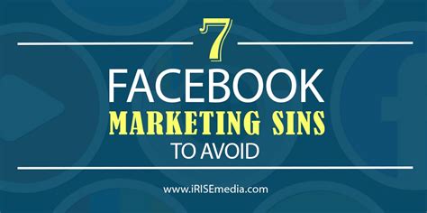 7 Facebook Social Media Marketing Sins To Avoid Toronto
