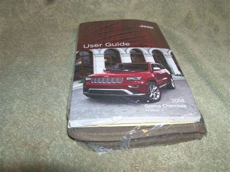 Buy Jeep Grand Cherokee 2014 Owners Guide Dvd Case And Misc Brochures