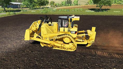 Bulldozer Caterpillar D8t Sdm V10 Fs19 Farming Simulator 19 Mod