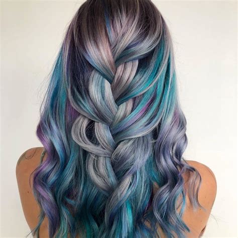 Mermaid Hair 😍🧜🏼‍♀️ So In Love Mermaid Hair Hair Color Long Hair Styles Beauty Haircolor