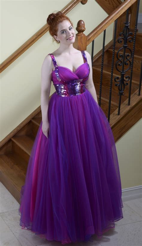 Twin Vogue Prom Dress Fashion Series Pretty In Purple