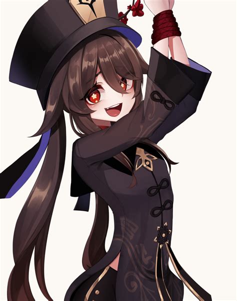 Safebooru 1girl D Arms Up Black Shorts Bound Bound Wrists Brown Hair Chinese Clothes Genshin