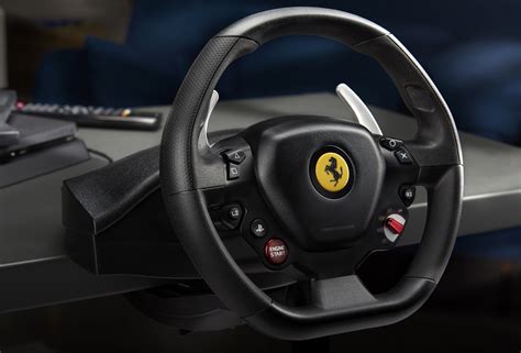 A:answer i just got this wheel today just for forza horizon 4 and so far i can't get it to work been trying all kinds of things for a few hours so no not at q: THRUSTMASTER Volant T80 FERRARI 488 GTB Edition -PS4 / PC - Prix pas cher - Cdiscount