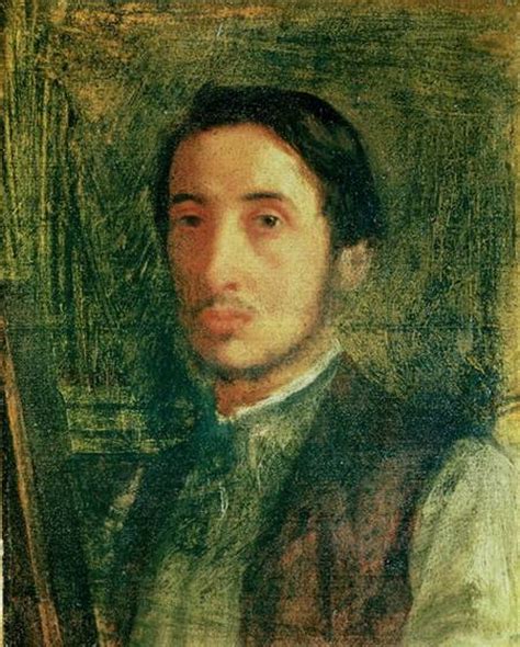 Self Portrait As A Young Man Edgar Degas En Reproduction Imprimée Ou
