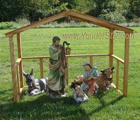 Outdoor Nativity Sets 27 Outdoor Nativity Set Color Yonder Star