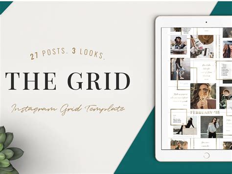 Stick to one filter or color scheme (for the ultimately consistent in instagram grid layouts!) Layout Instagram Grid Png / Instagram Feed Template Mockup ...