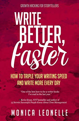 Book Review Write Better Faster By Monicaleonelle Angel Leya Author