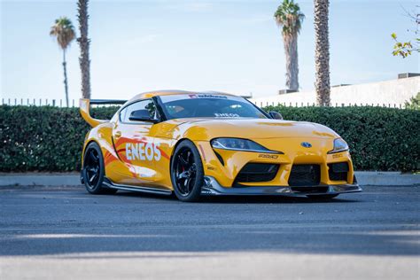 Toyota Supra S1 Full Lip Kit With Wing — Autotuned