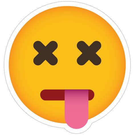 Phone Emoji Sticker Dead