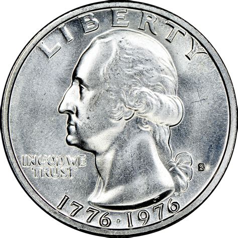 1776 1976 S Silver 25c Ms Washington Quarters Ngc