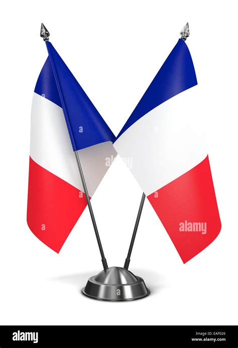 France Miniature Flags Stock Photo Alamy
