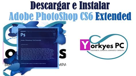 Descargar E Instalar Adobe PhotoShop CS6 Full Multilenguaje YouTube