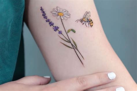25 Birth Flower Tattoos That Celebrate Each Month Of The Year April
