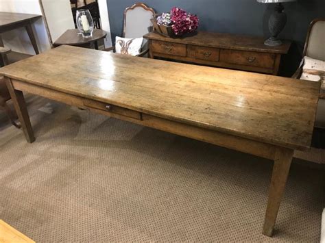 Large Pale Oak French Farmhouse Table French Farmhouse Table French
