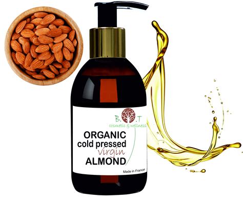Organic Cold Pressed Sweet Almond Oil 100 Pure 250 Ml Cold Pressed