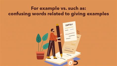 For example vs. such as: confusing words related to giving examples | Wall Street English