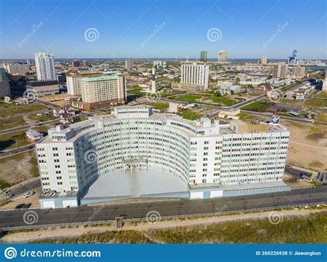 Atlantic City Aerial View Nj Usa Stock Photo Image Of City