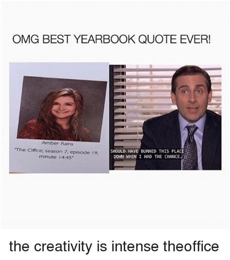 The Office Quotes For Yearbook Werohmedia