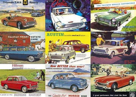 Gibsons Great British Cars Jigsaw Puzzle 1000 Pieces Uk