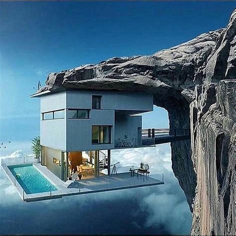 Insane Cliff House Architectureforadults