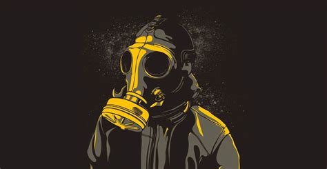 Neon Gas Mask Wallpapers Top Free Neon Gas Mask Backgrounds Wallpaperaccess