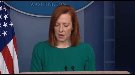 Watch Live White House Press Briefing With Press Secretary Jen Psaki