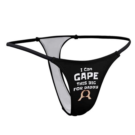 DDLG Anal Sex Thong I Can Gape This Big For Daddy Ass Whore Etsy