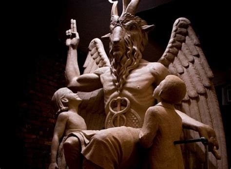 Satanic Temple In Detroit Reveals Controversial Baphomet Statue To Hundreds