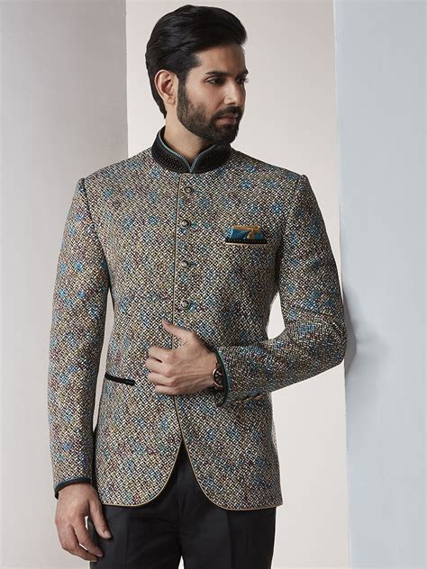 Shop Beige Color Jodhpuri Suit For Party Function Online From G3fashion