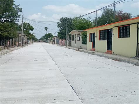 ﻿concluye Pavimentación De Calles En El Poblado “lázaro Cárdenas” De