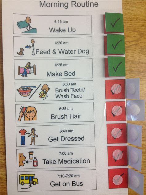 270 Visual Schedules Ideas Visual Schedules Teaching Autism Classroom