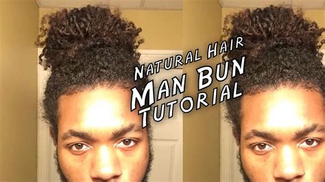 Some of the styling curly hair men ideas may inspire you. Man Bun Tutorial For Black Men (Naturally Curly Hair ...