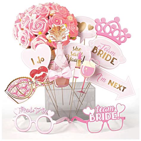 Buy Bachelorette And Bridal Shower Decorations And Photo Booth Props Hen Party Supplies Kit For