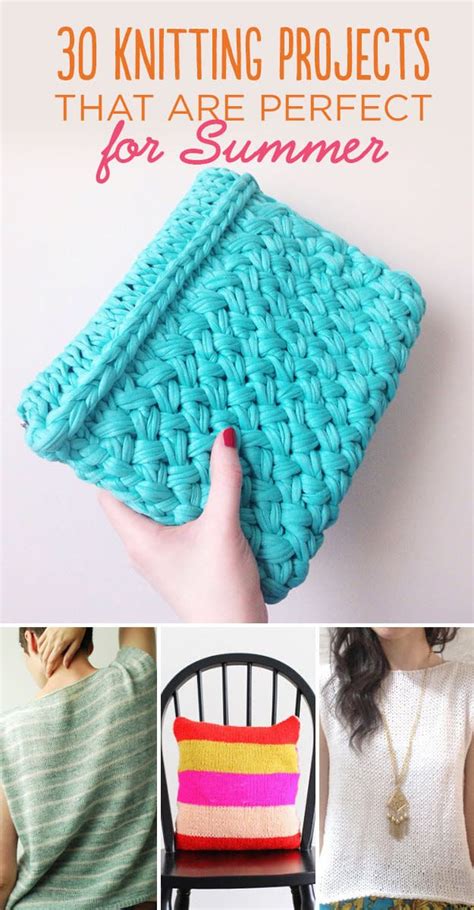 30 Knitting Projects That Are Perfect For Summer Knitting Projects