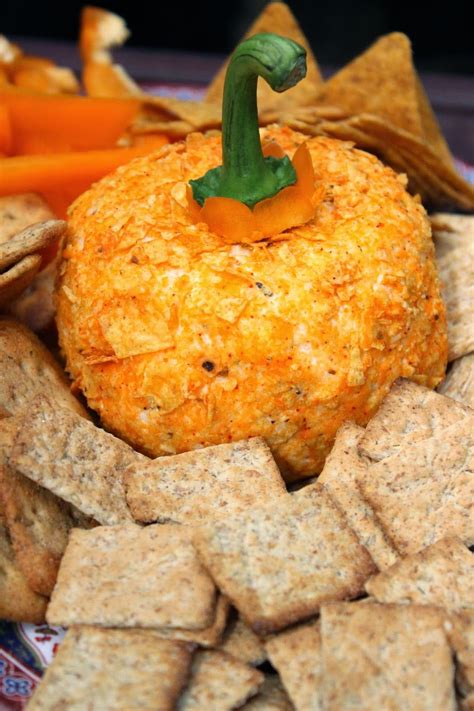 CupcakesOMG Oh My Gourd And Cheese Balls Cold Appetizers Halloween