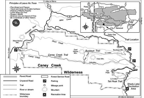 Caney Creek Wilderness Arkansas National Wilderness Areas