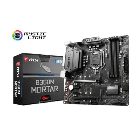 Msi B360m Mortar 9th And 8th Gen Motherboard Price In Bangladesh