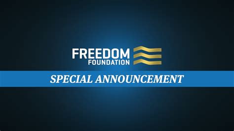 Freedom Foundation Announces Lawsuit Youtube